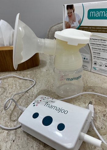 Mamajoo Elektronik USB Tekli Göğüs Pompası Beyaz - Görsel 3