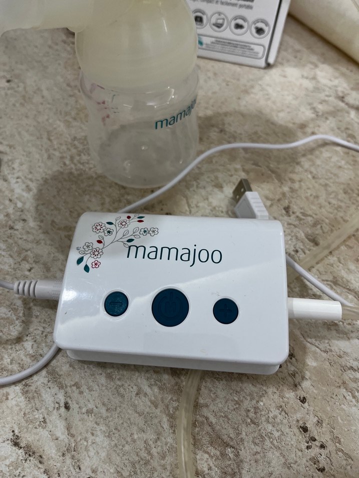 Mamajoo Elektronik USB Tekli Göğüs Pompası Beyaz - Görsel 5