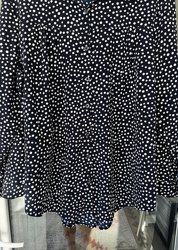 Puantiyeli gömlek - Görsel 3