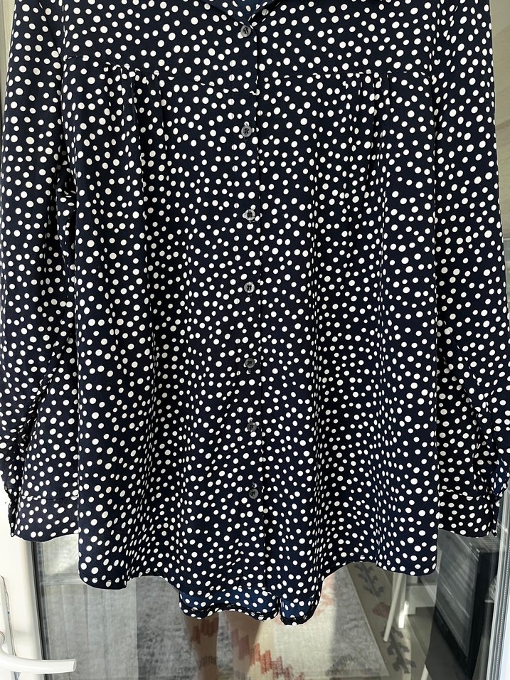 Puantiyeli gömlek - Görsel 3