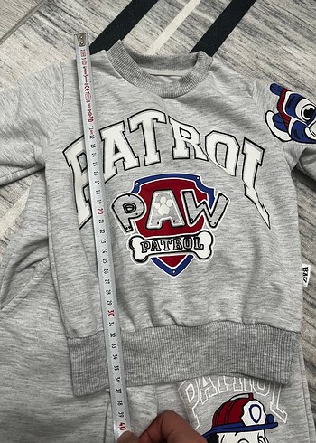 Gri Baskılı Erkek Çocuk Eşofman Takımı - Görsel 4