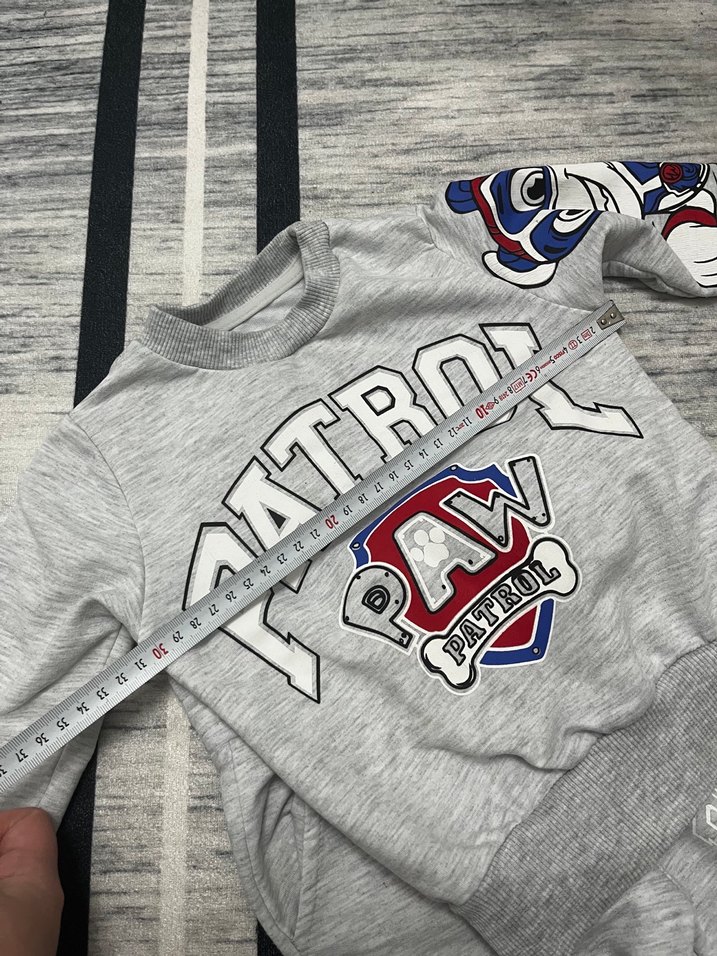 Gri Baskılı Erkek Çocuk Eşofman Takımı - Görsel 5