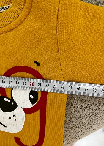 Uzun Kollu, Baskılı, Örme Bebek Erkek Sweatshirt - Görsel 8