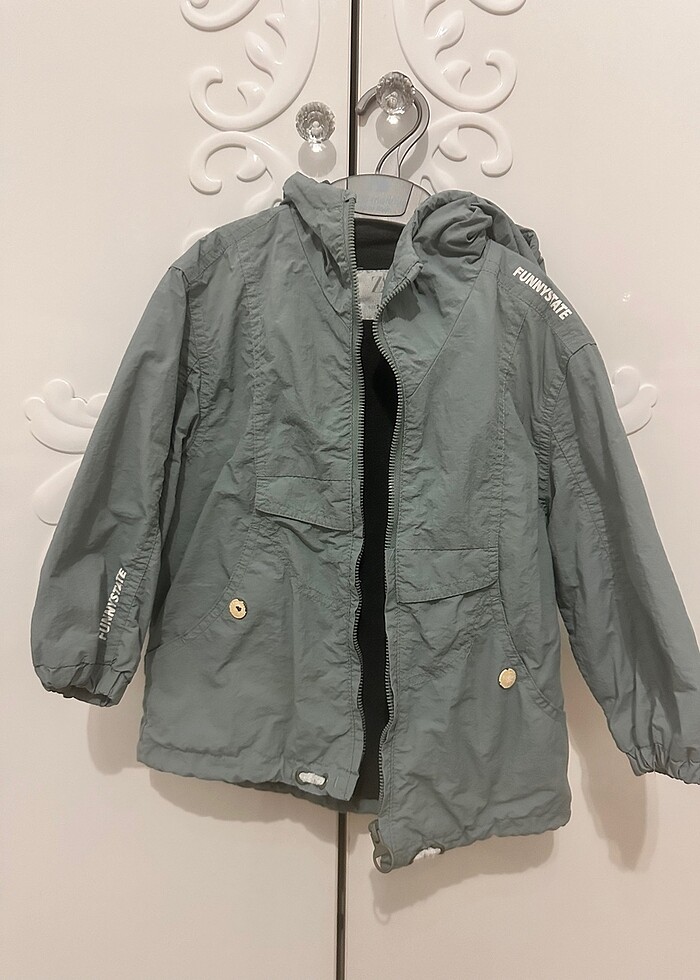 Zara cocuk ruzgarlık yagmurluk - Görsel 3