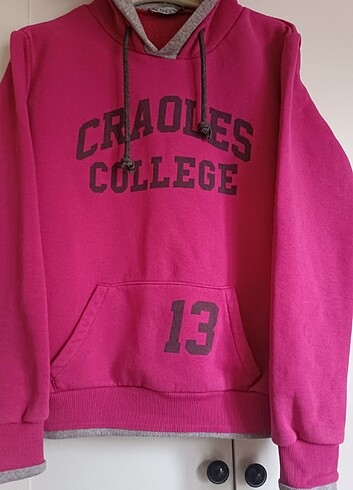 xl Beden 3İplik şardonlu Kapşonlu Sweatshirt