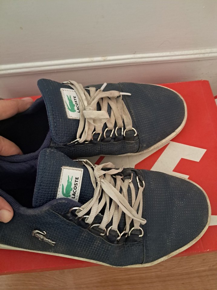 Gri Lacoste Erkek Spor Ayakkabı - Görsel 2