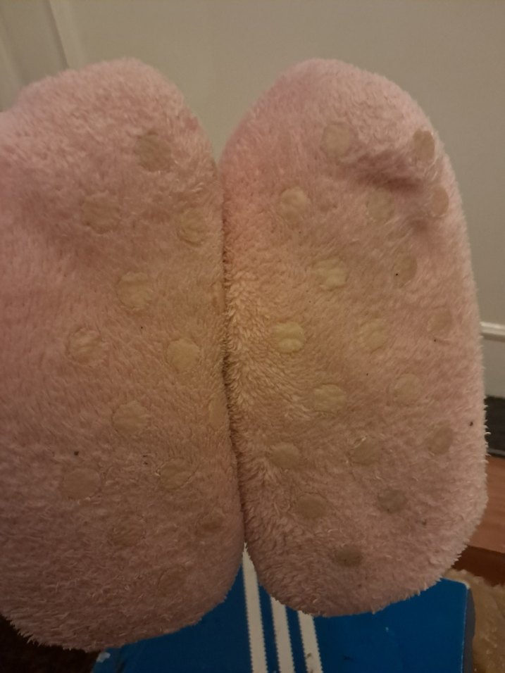 Kızlar için Pembe Nakışlı Sıcak Terlik - Görsel 3