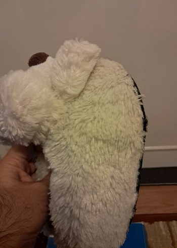 Beyaz Kürklü Kız Çocuk Ev Terliği - Görsel 7