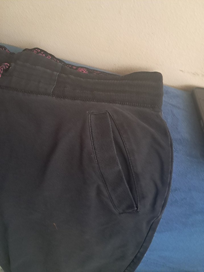 Siyah Beli Bağlamalı Bayan Şortu - Görsel 3