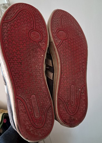 Gri Erkek Ayakkabı Bağcığı - Street Wear - Görsel 3