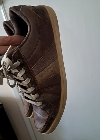 Erkek Kahverengi Spor Ayakkabı Bağcıkları - Görsel 7