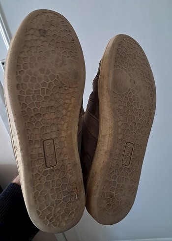 Erkek Kahverengi Spor Ayakkabı Bağcıkları - Görsel 8