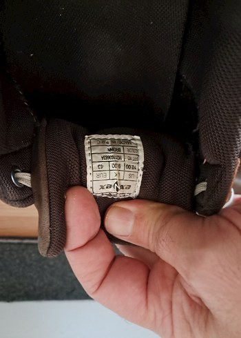 Erkek Kahverengi Spor Ayakkabı Bağcıkları - Görsel 9