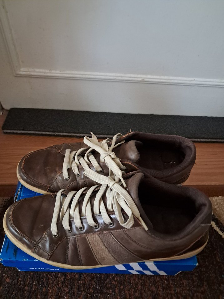 Erkek Kahverengi Spor Ayakkabı Bağcıkları - Görsel 5