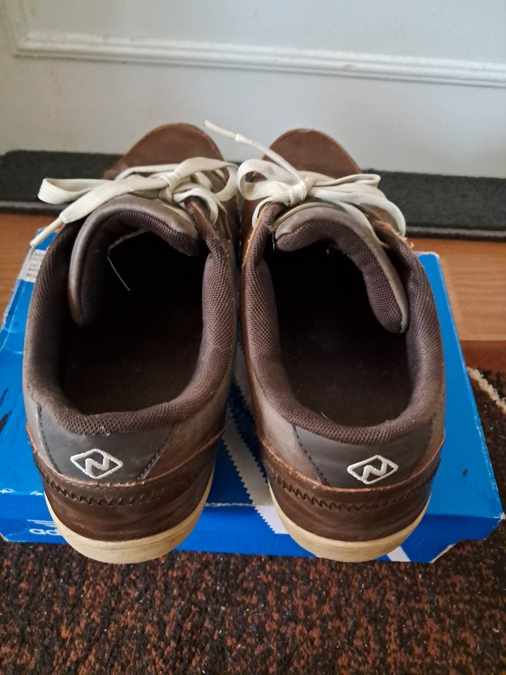 Erkek Kahverengi Spor Ayakkabı Bağcıkları - Görsel 4