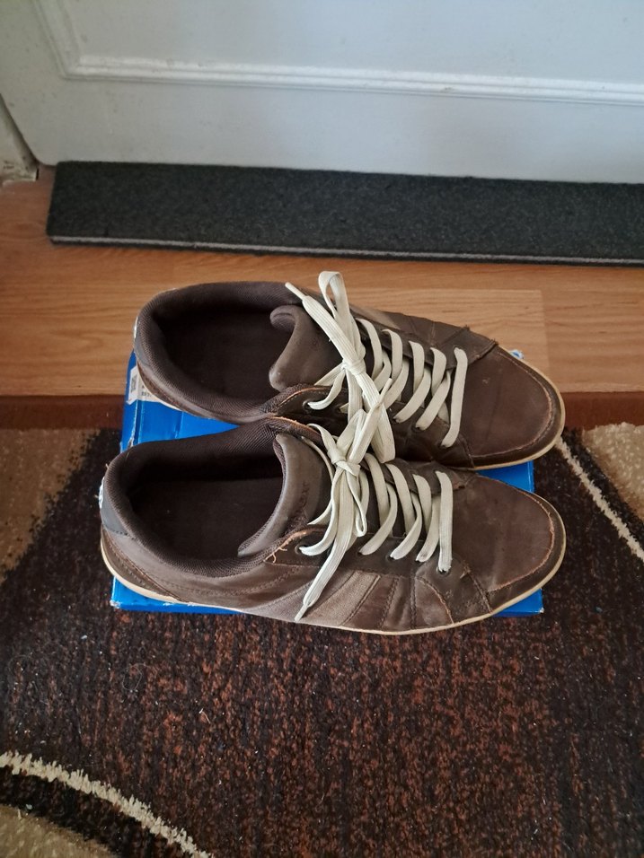 Erkek Kahverengi Spor Ayakkabı Bağcıkları - Görsel 3