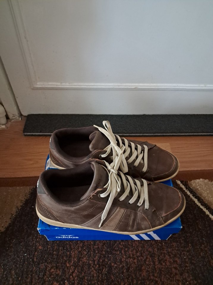 Erkek Kahverengi Spor Ayakkabı Bağcıkları - Görsel 2