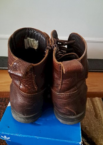 Kahverengi Deri Erkek Bot - Görsel 4