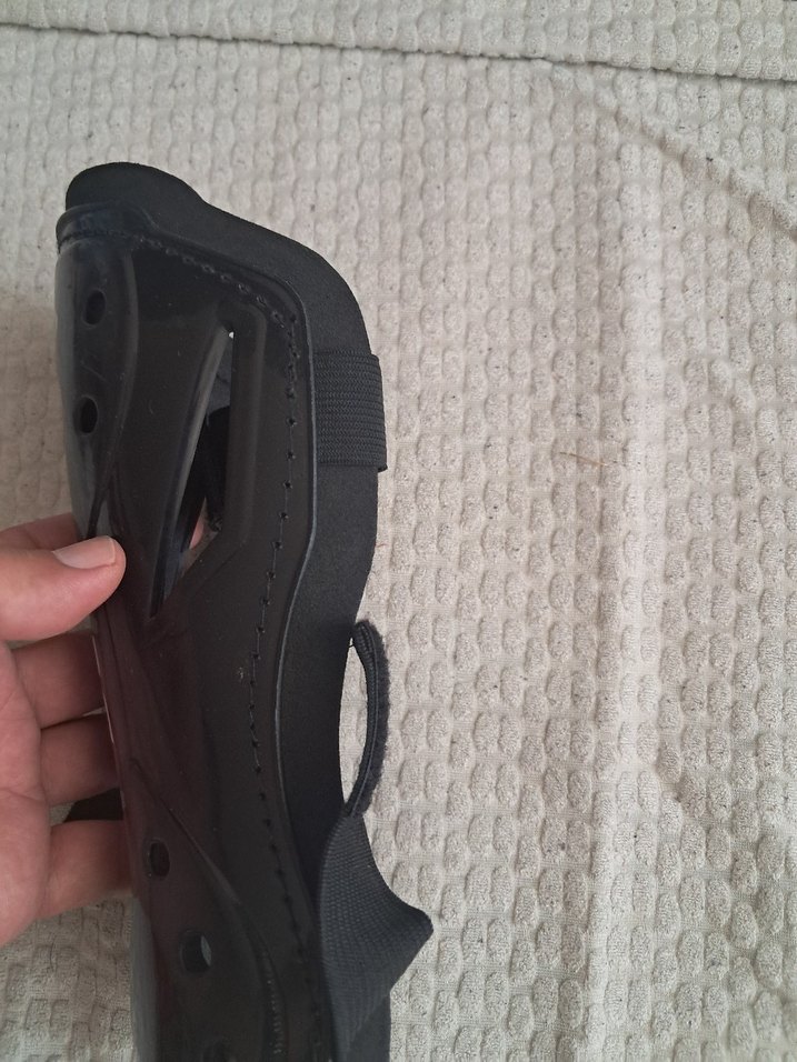 Delta Siyah Motosiklet Dizliği Velcro Bantlı - Görsel 2