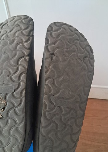 Siyah Birkenstock Tokalı Terlik - Görsel 9