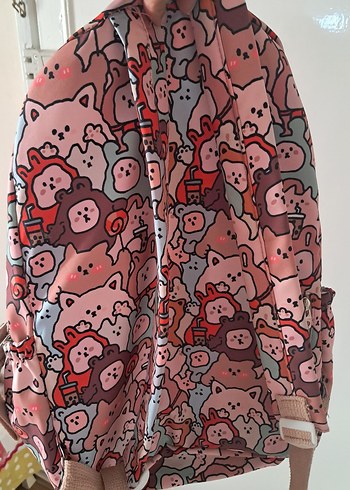 Beden pembe Renk Pastel Pembe Bayan Sırt Çantası