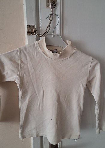 Beyaz Çocuk Uzun Kollu Atlet - Görsel 2