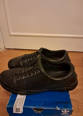 Erkek Siyah Spor Ayakkabı Bağcıkları - Görsel 3