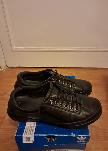 Erkek Siyah Spor Ayakkabı Bağcıkları - Görsel 5