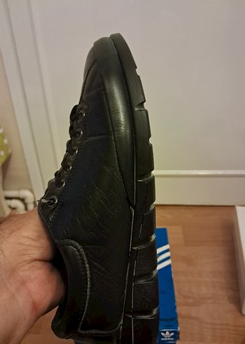 Erkek Siyah Spor Ayakkabı Bağcıkları - Görsel 6