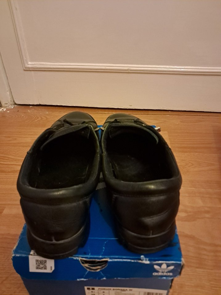 Erkek Siyah Spor Ayakkabı Bağcıkları - Görsel 4