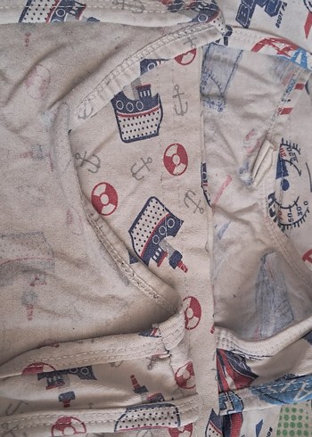 Erkek Çocuk Gri Baskılı Atlet 8 adet - Görsel 5