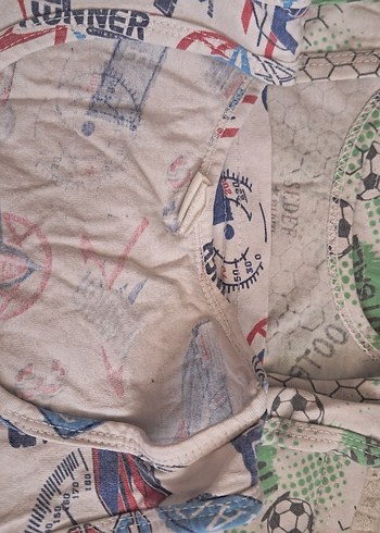 Erkek Çocuk Gri Baskılı Atlet 8 adet - Görsel 6