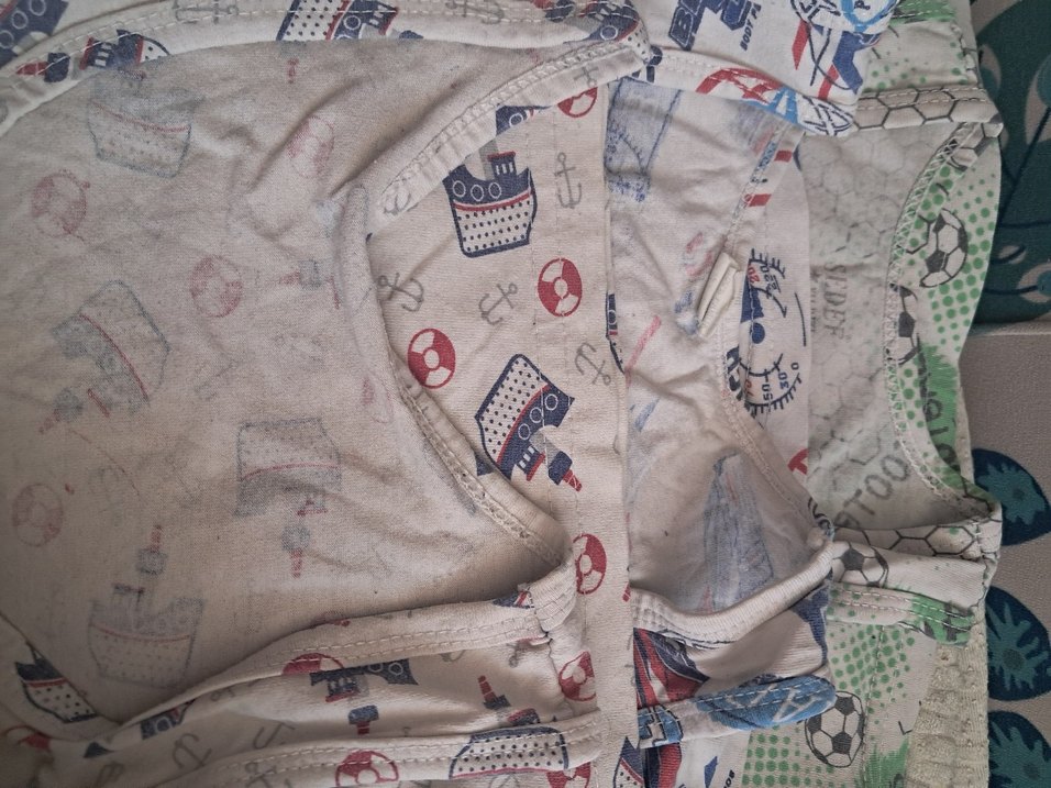 Erkek Çocuk Gri Baskılı Atlet 8 adet - Görsel 5