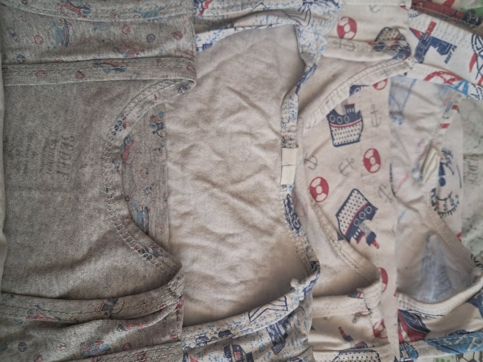 Erkek Çocuk Gri Baskılı Atlet 8 adet - Görsel 3