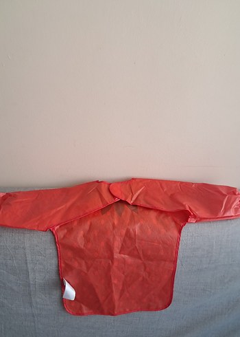 Çilek Desenli Uzun Kollu Bebek Önlüğü - Görsel 5