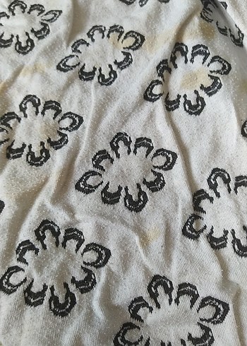 34 Beden Uzun Kollu Bohem Batik Desenli Tunik