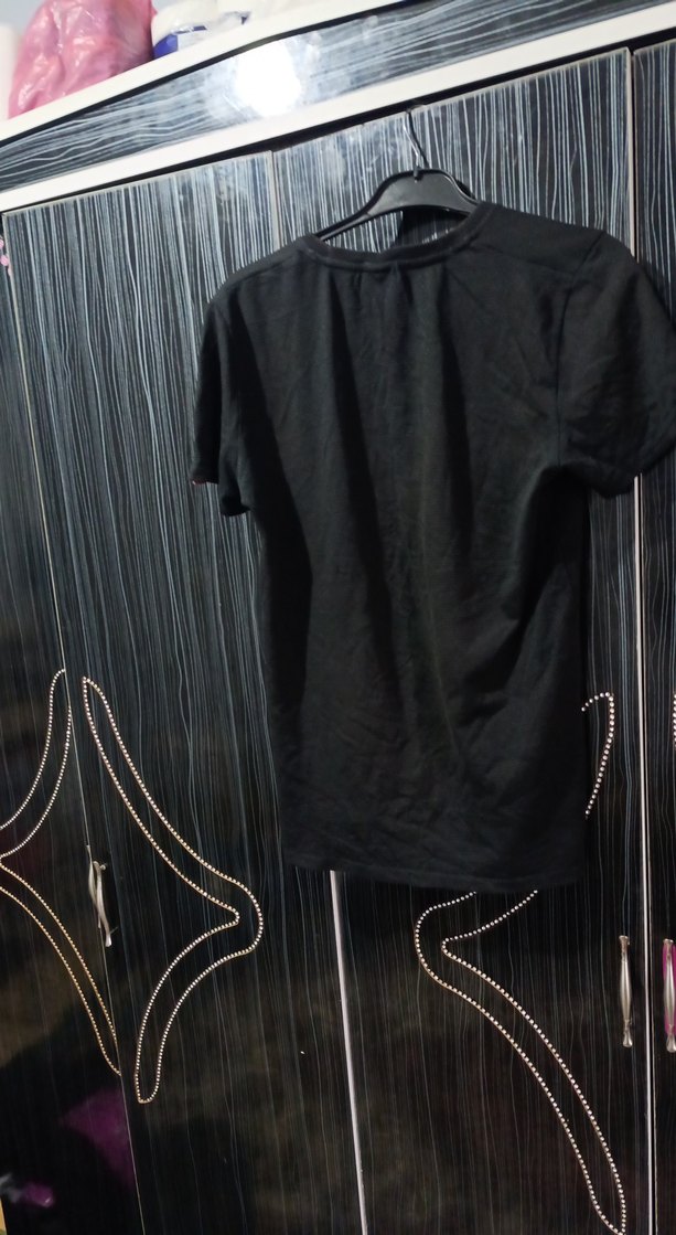 Siyah Nike Oversize Erkek Tişört - Görsel 2