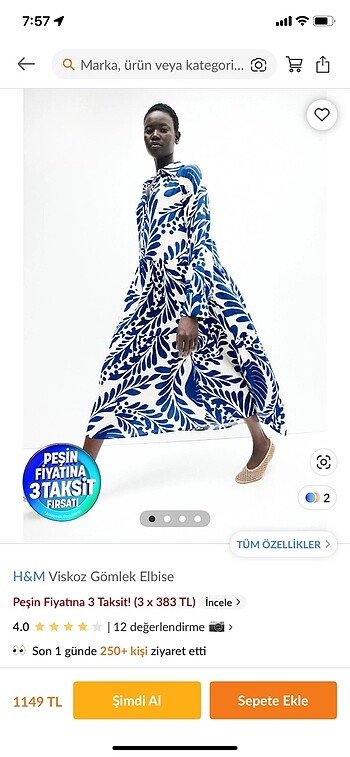 H&M HM ELBİSE