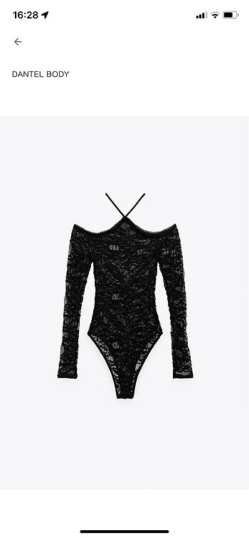 Zara dantel body