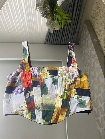 Stradivarius crop bluz