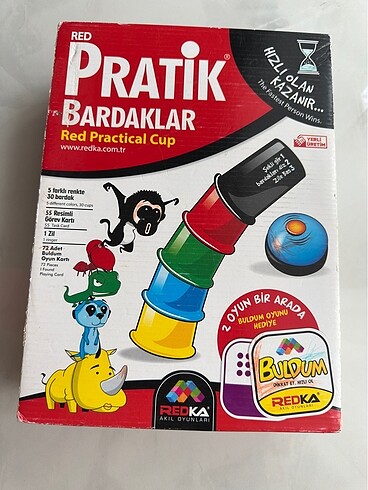 Pratik bardaklar Kutu oyunu