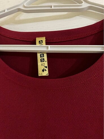 xl Beden Bordo elbise