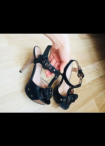 Platform topuklu ayakkabı - Görsel 3