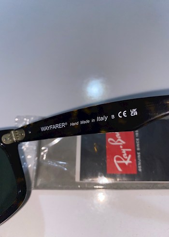 Beden kahverengi Renk Ray-Ban Wayfarer Kahverengi Leopar Güneş Gözlüğü