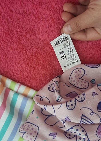 6-12 Ay, 18 cm Beden çeşitli Renk İkili şapka