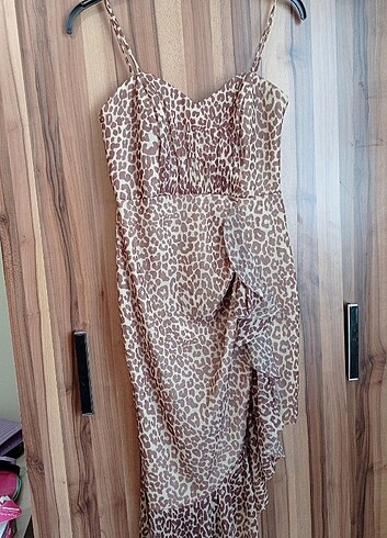 Trendyol & Milla leopar elbise