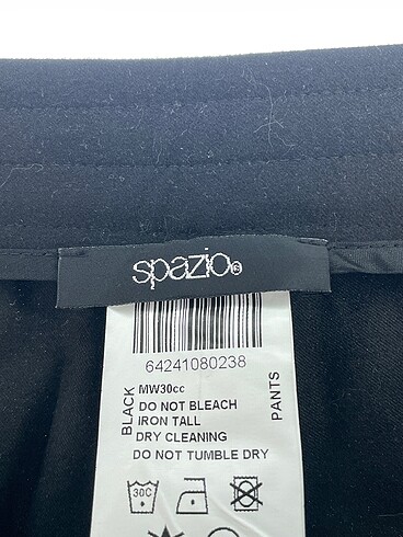 40 Beden siyah Renk Spazio Kumaş Pantolon %70 İndirimli.