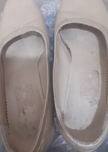 Bej Stiletto Topuklu Kadın Ayakkabı - Görsel 5