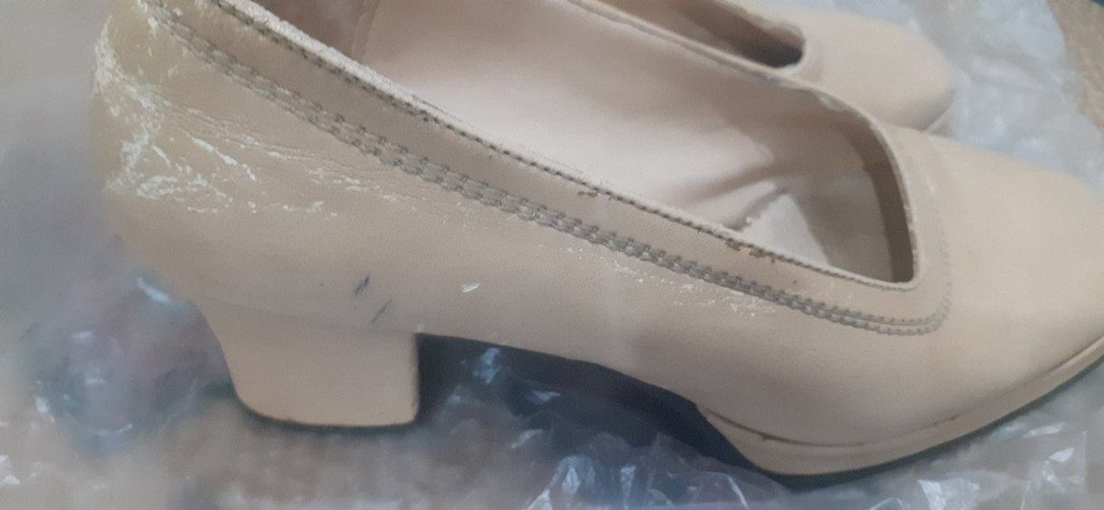 Bej Stiletto Topuklu Kadın Ayakkabı - Görsel 2