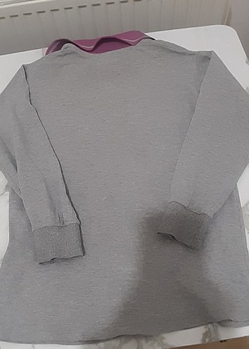 Uzun Kollu Gri kız erkek okul forması - Görsel 2